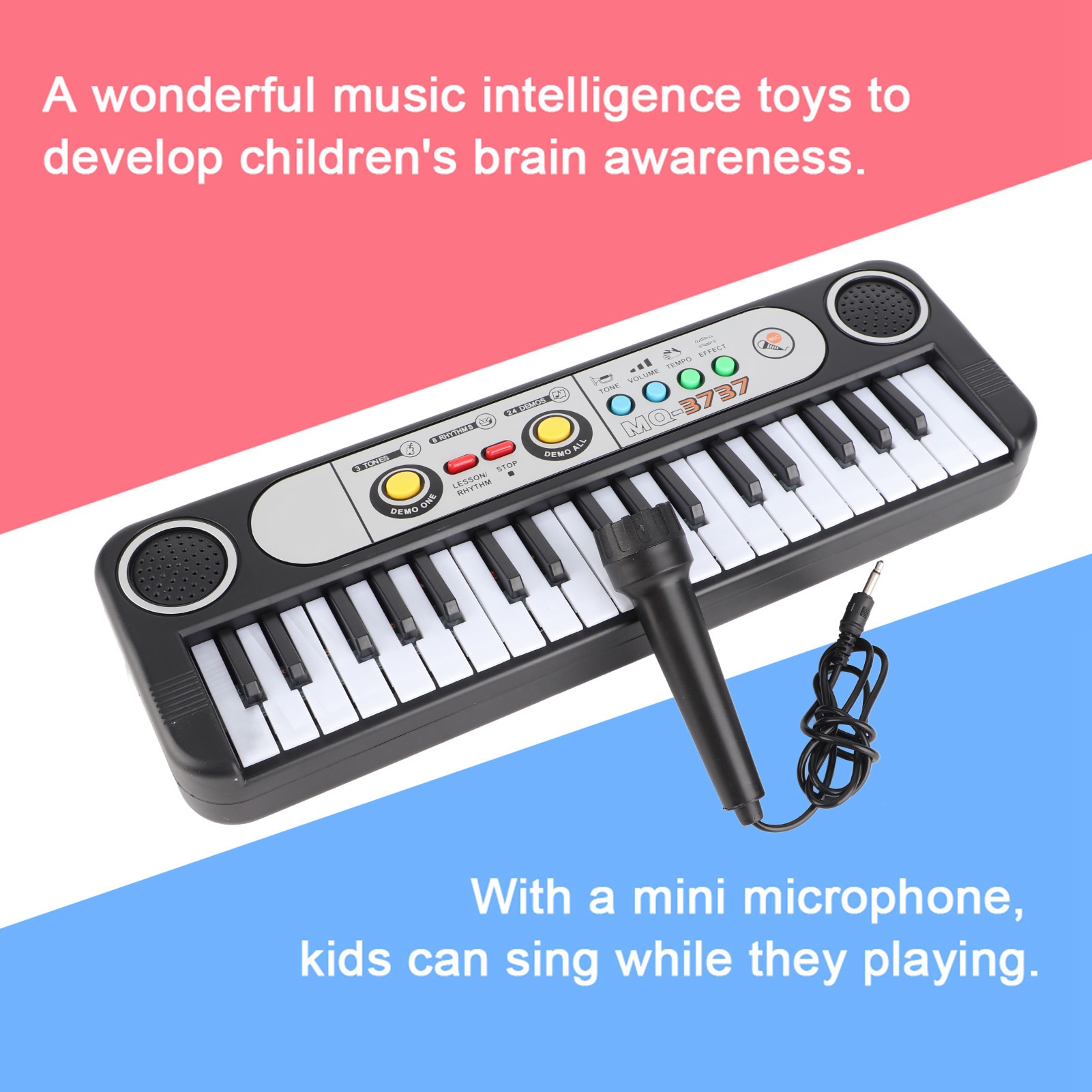 Musical Instrument Of Keyboard - Piano Digital Eléctrico de 37 Teclas,