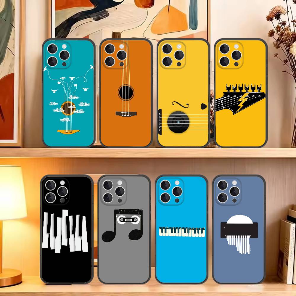 Funda Minimalista para Teléfon - Musical Instrument Quotes reseña y precio
