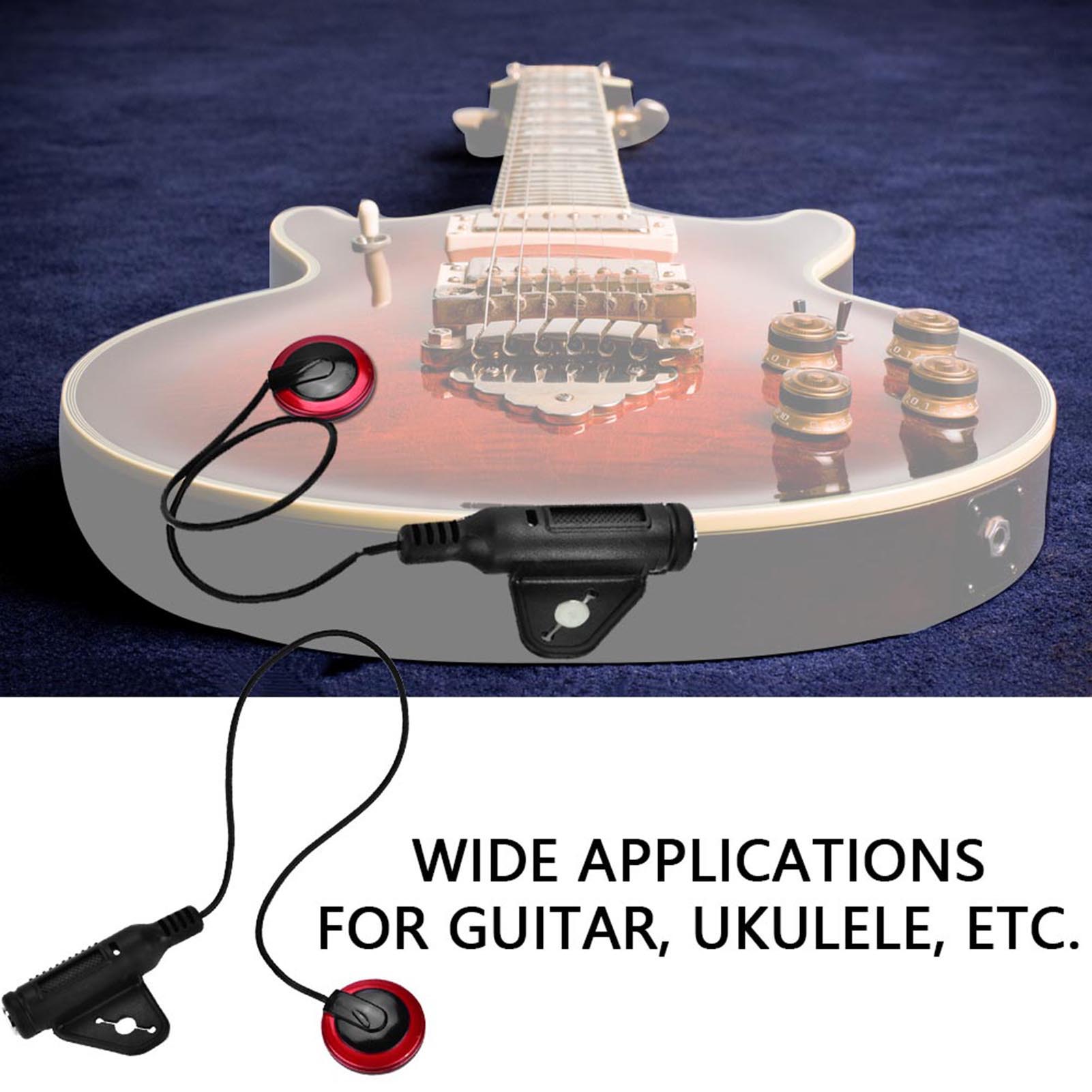 Micrófono de Contacto Piezoelé - Musical Instrument Ukulele reseña y precio
