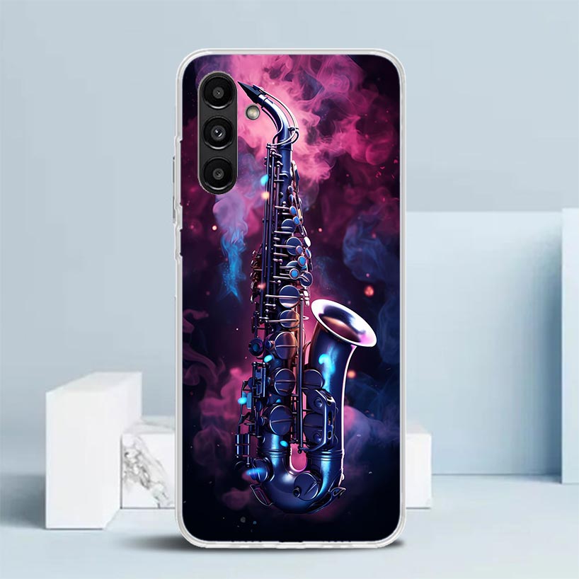 Funda de teléfono con diseño d - Musical Instrument Quotes reseña y precio