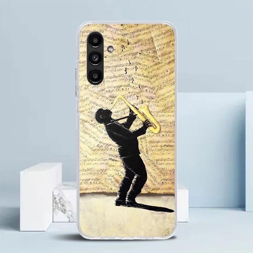 Funda de teléfono con diseño d - Musical Instrument Quotes reseña y precio