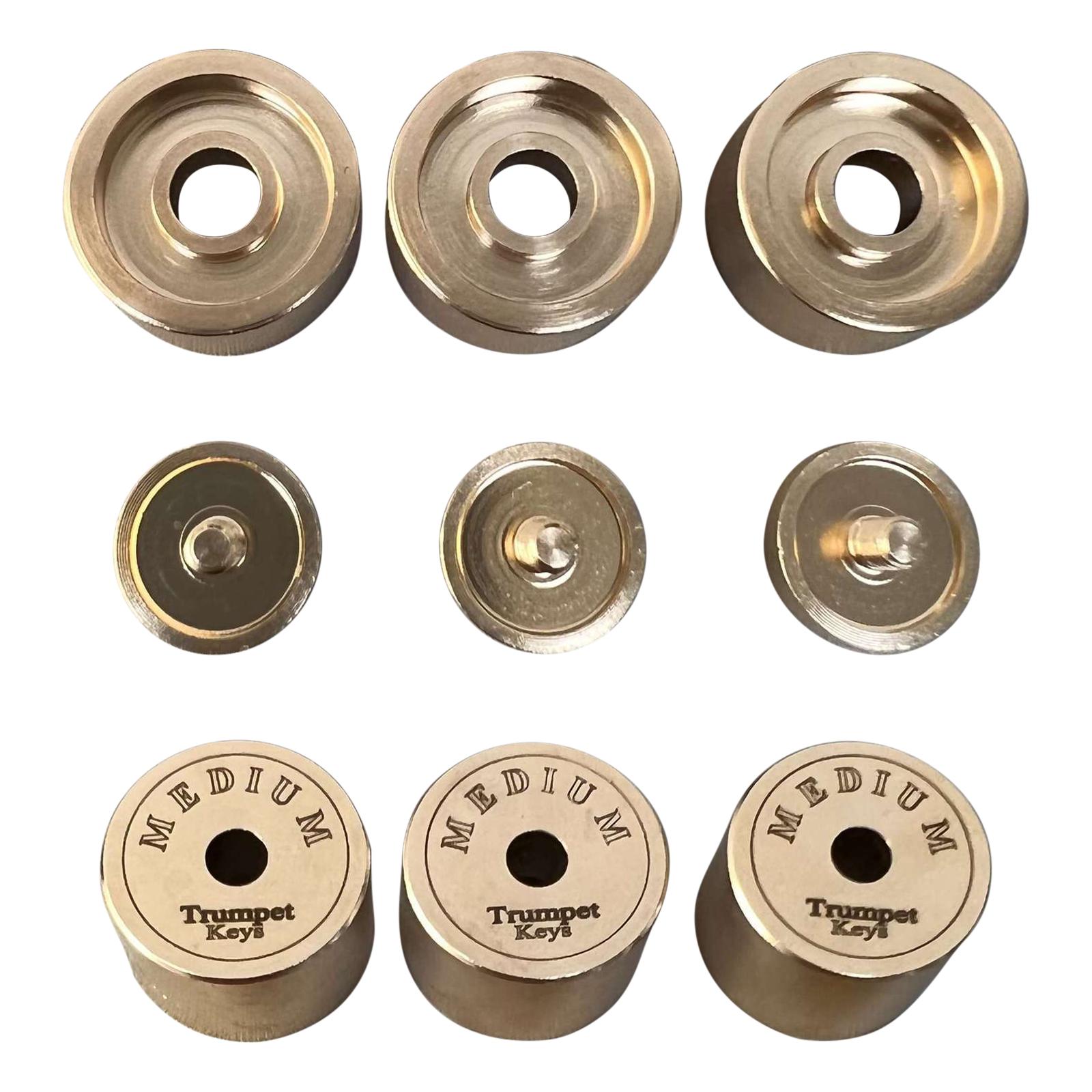 9 Uds. Tapas de válvula de tro - Musical Instrument Horn reseña y precio