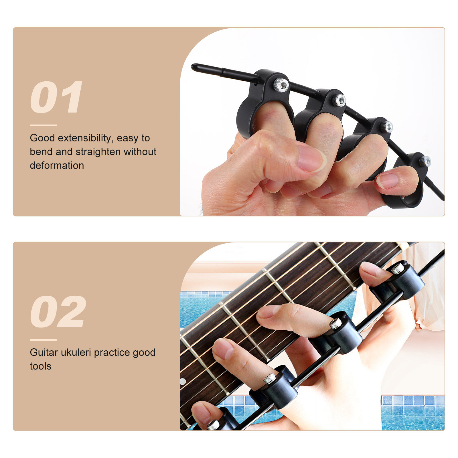 2 Piezas de Entrenador de Expa - Musical Instrument Ukulele reseña y precio