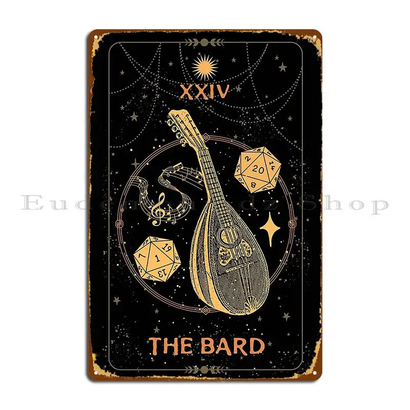 Placa Metálica con Diseño de D - Musical Instrument Dnd reseña y precio