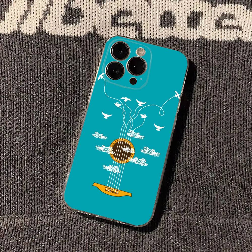 Funda de silicona suave minima - Musical Instrument Quotes reseña y precio