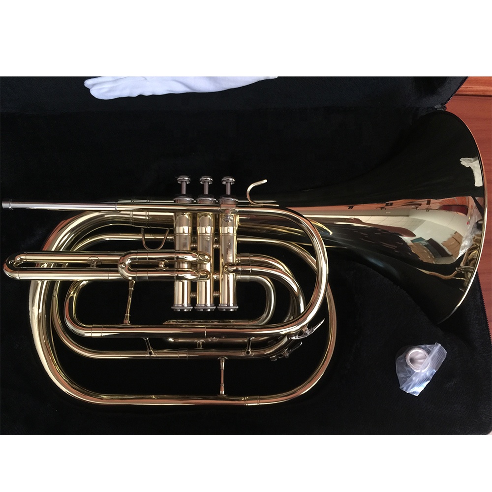 Trompa de Marcha Bb Lacada en  - Musical Instrument Horn reseña y precio