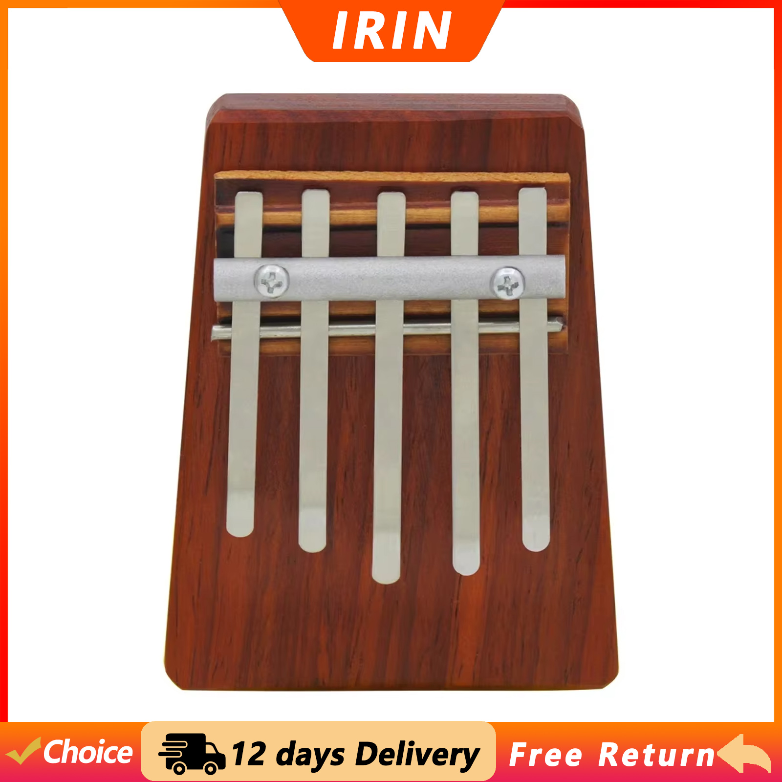 Kalimba IRIN de 5 Tonos, Piano - Musical Instrument Of Keyboard reseña y precio