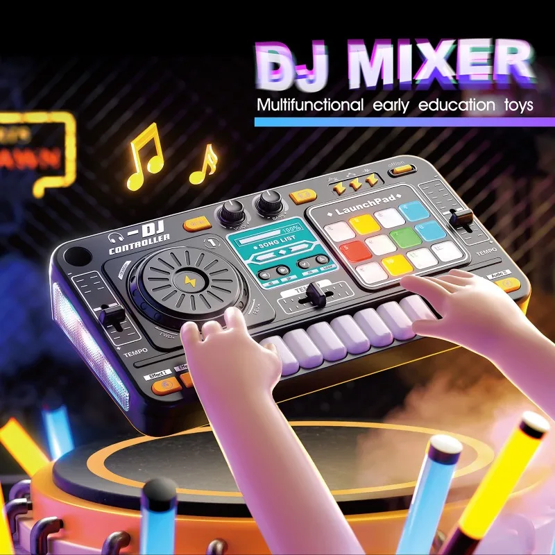 Juguetes mezcladores de DJ par - Musical Instrument Of Keyboard reseña y precio