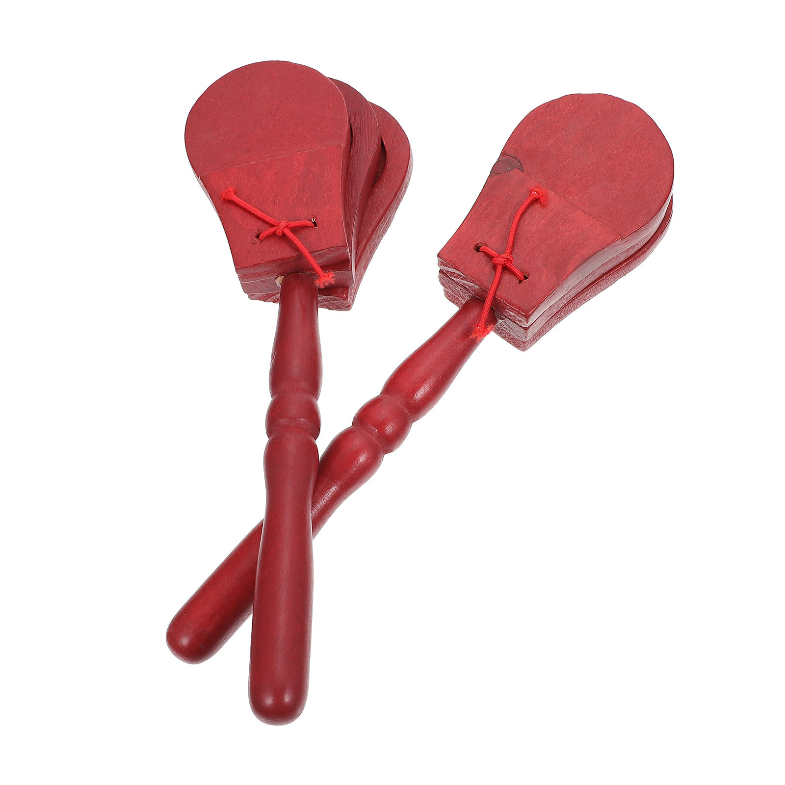 2 piezas de castañuelas de mad - Musical Instrument Long reseña y precio