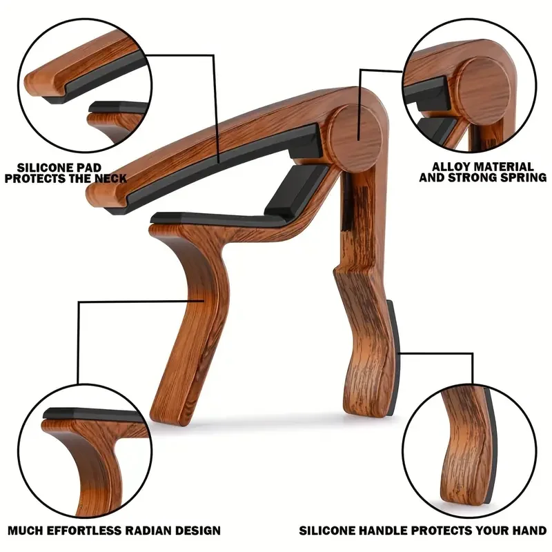 Cejilla de guitarra de aleació - Musical Instrument Ukulele reseña y precio