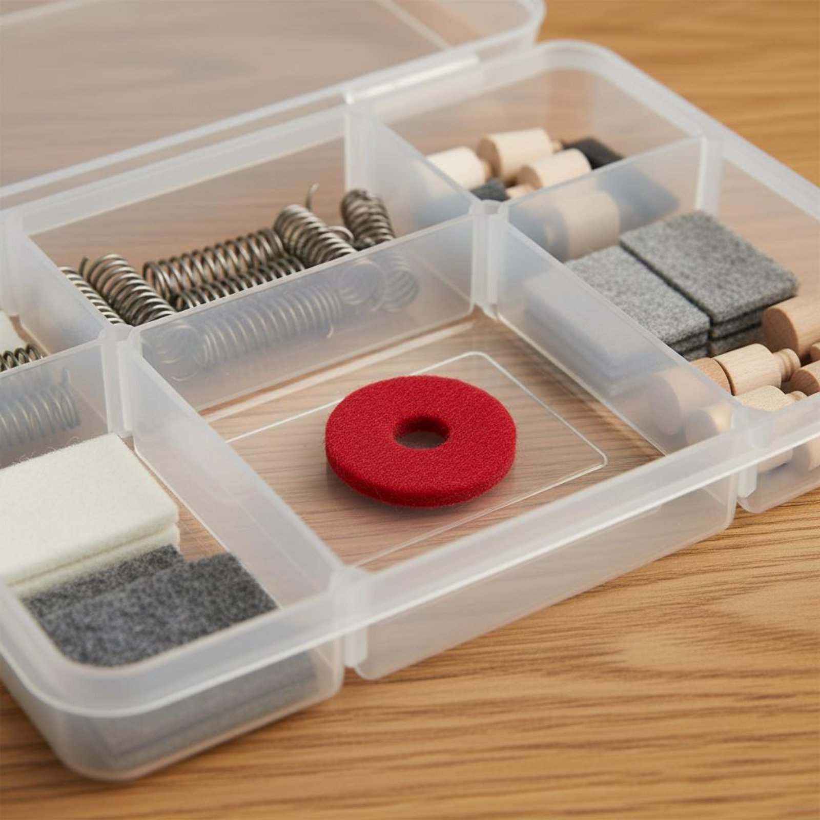Almohadilla de fieltro roja pe - Musical Instrument Long reseña y precio