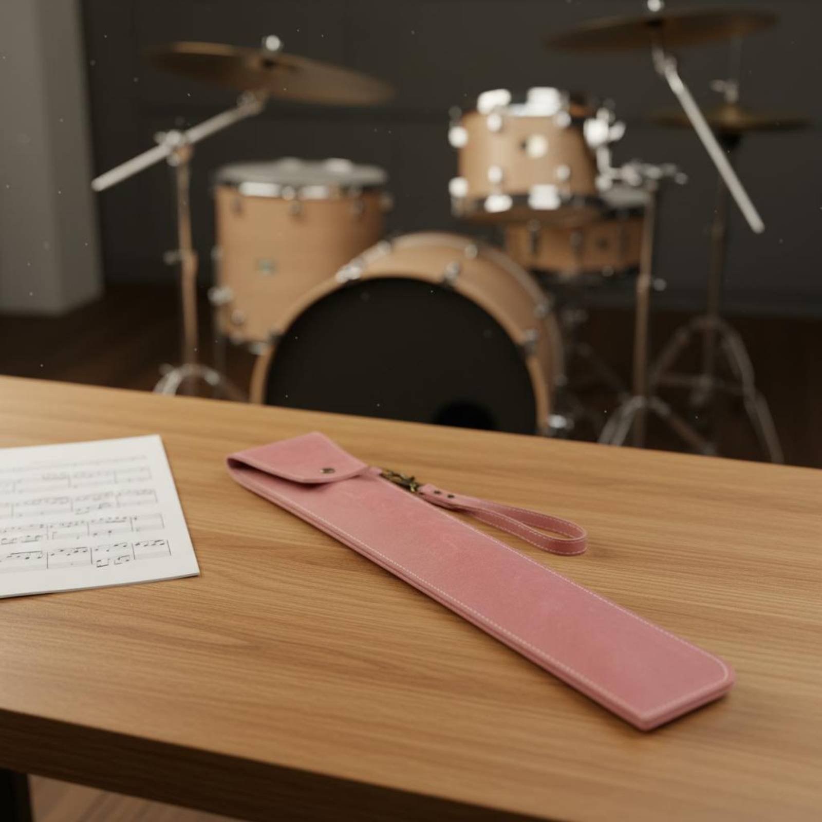 Bolsa para baquetas de cuero,  - Musical Instrument Long reseña y precio