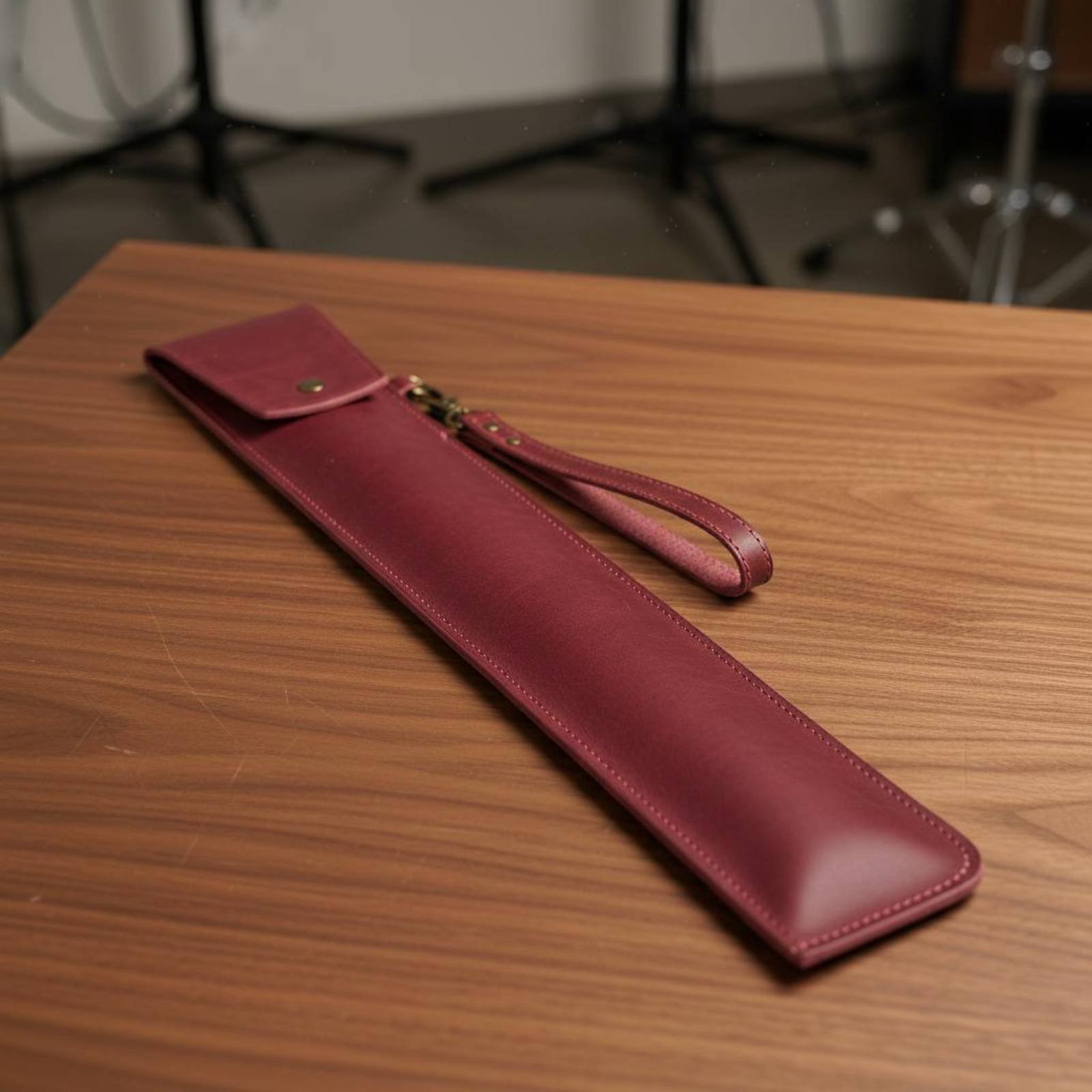 Bolsa para baquetas de cuero,  - Musical Instrument Long reseña y precio