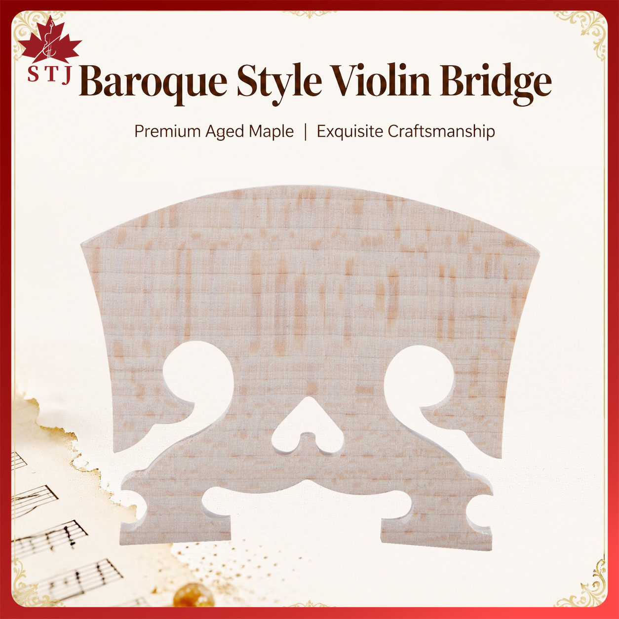 4 puentes de violín 4/4 de est - Musical Instrument Cello reseña y precio