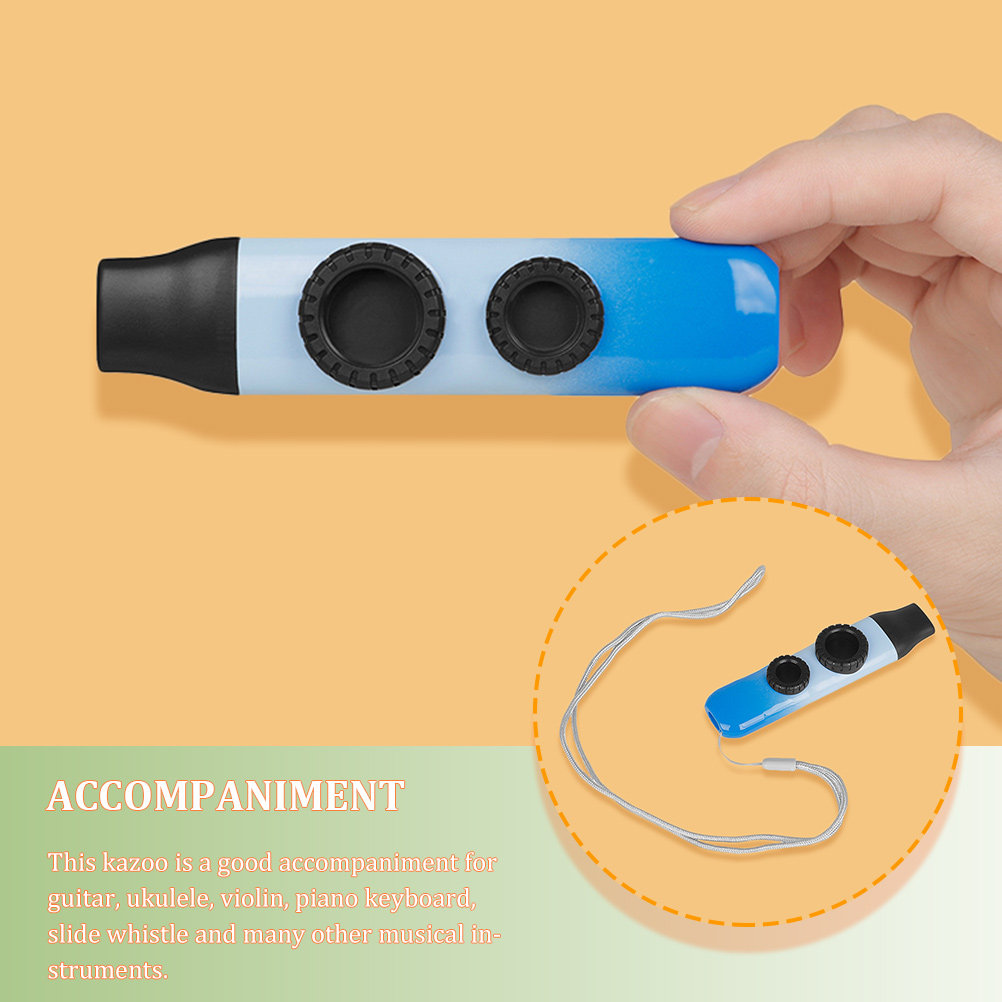 1 Set Kazoo ABS Instrumento Mu - Musical Instrument Easy To Learn For Adults reseña y precio