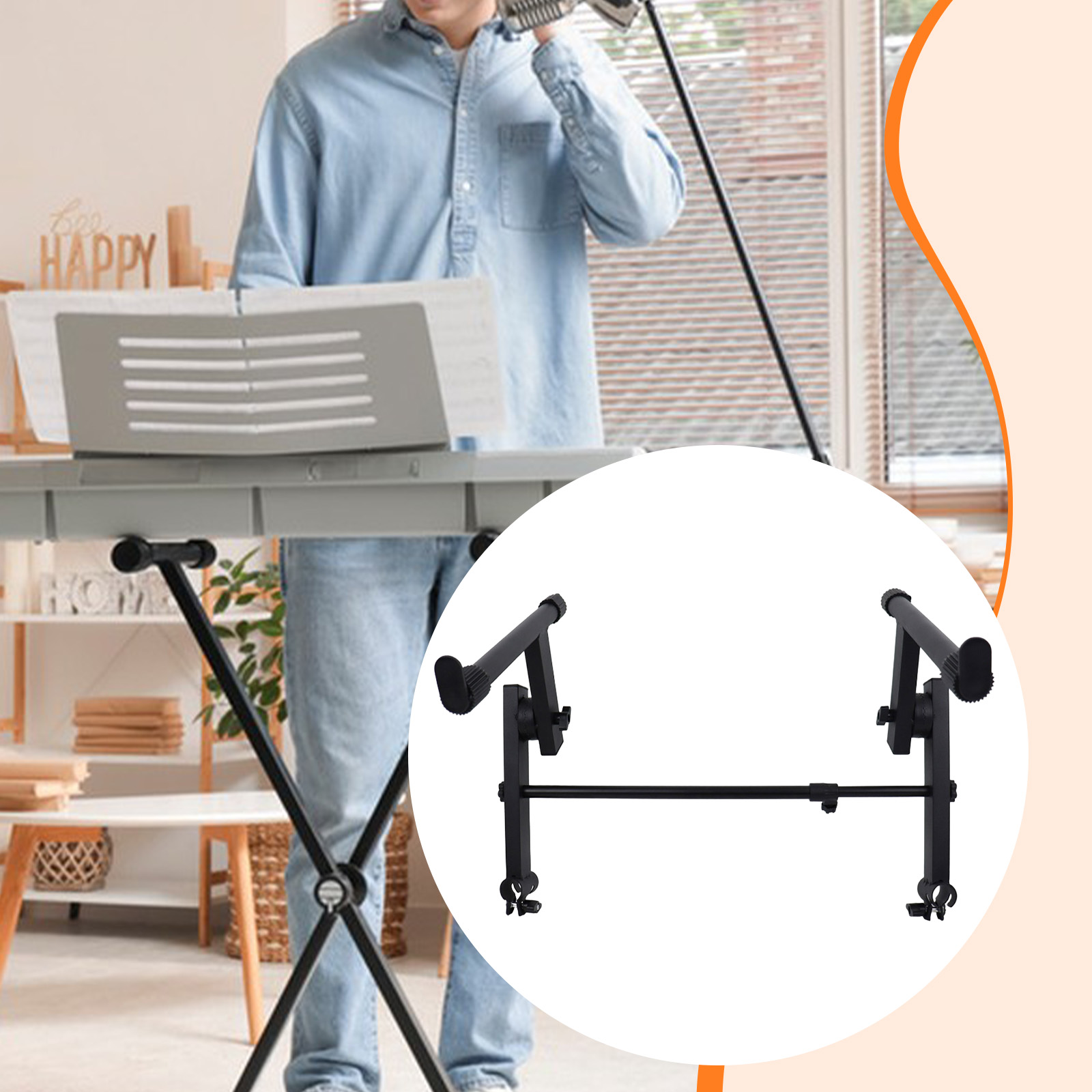 Estante de Metal para Piano el - Musical Instrument Of Keyboard reseña y precio