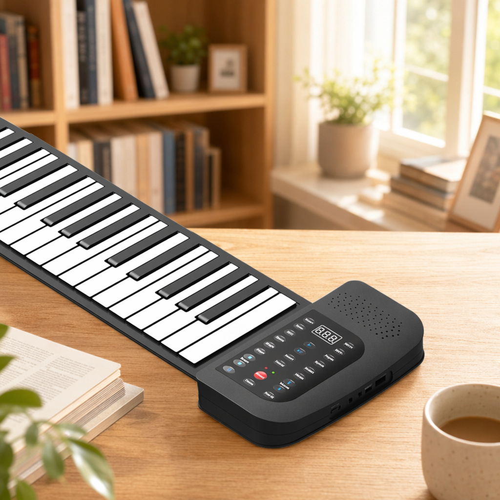 Piano enrollable de 88 teclas, - Musical Instrument Of Keyboard reseña y precio
