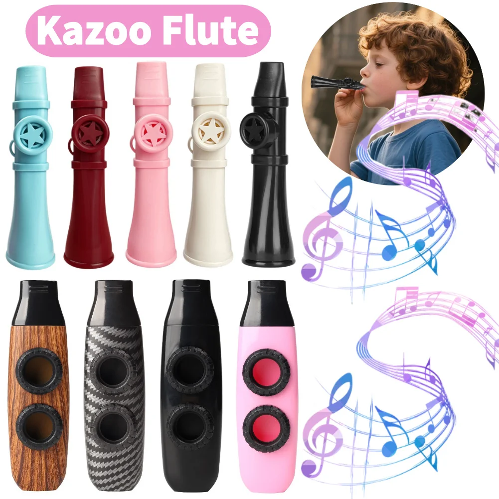 Flauta Kazoo portátil Instrume - Musical Instrument Easy To Learn For Adults reseña y precio