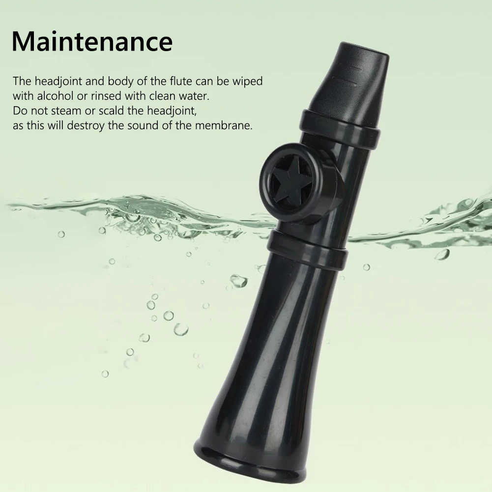 Flauta Kazoo portátil Instrume - Musical Instrument Easy To Learn For Adults reseña y precio