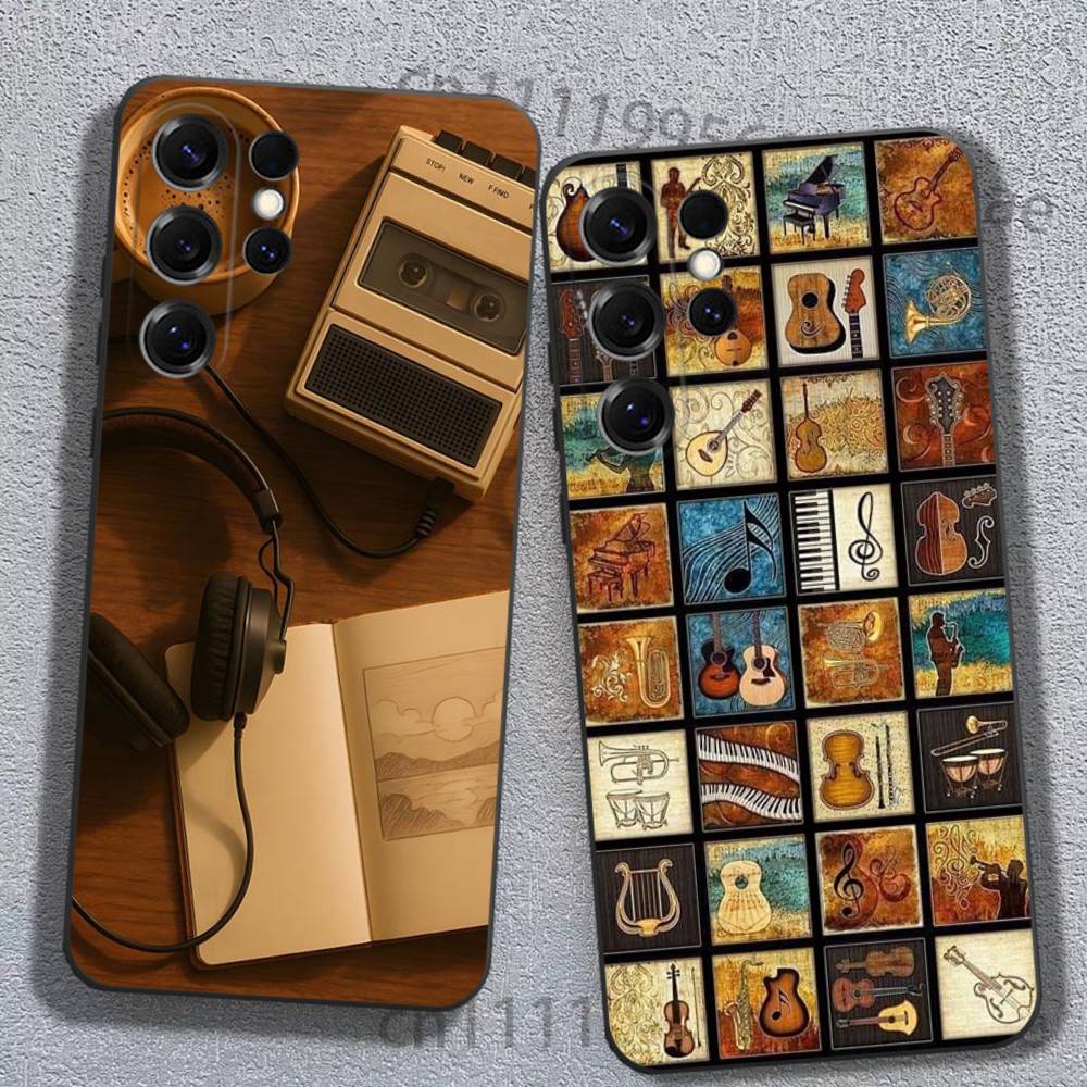 Funda para teléfono con diseño - Musical Instrument Quotes reseña y precio