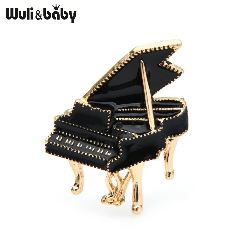 Broches de Piano esmaltados ne - Musical Instrument Symbols reseña y precio