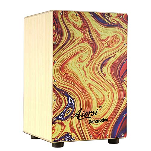 Cajón de Madera de Color, Inst - Musical Instrument Cajon reseña y precio
