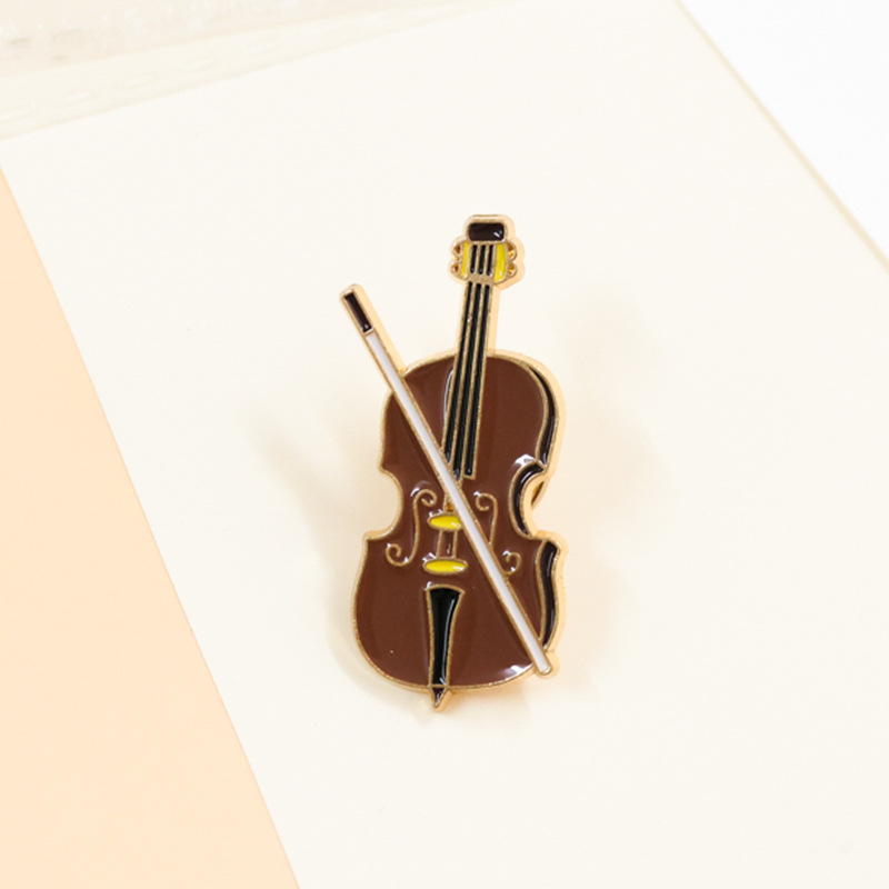 Pin de esmalte de Violín de di - Musical Instrument Symbols reseña y precio