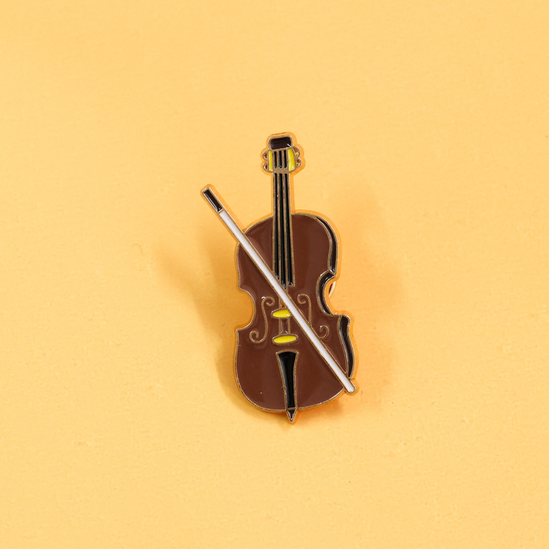 Pin de esmalte de Violín de di - Musical Instrument Symbols reseña y precio