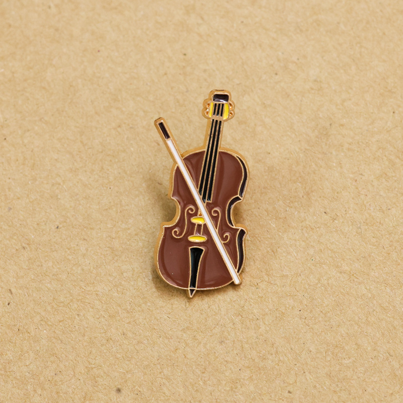 Pin de esmalte de Violín de di - Musical Instrument Symbols reseña y precio